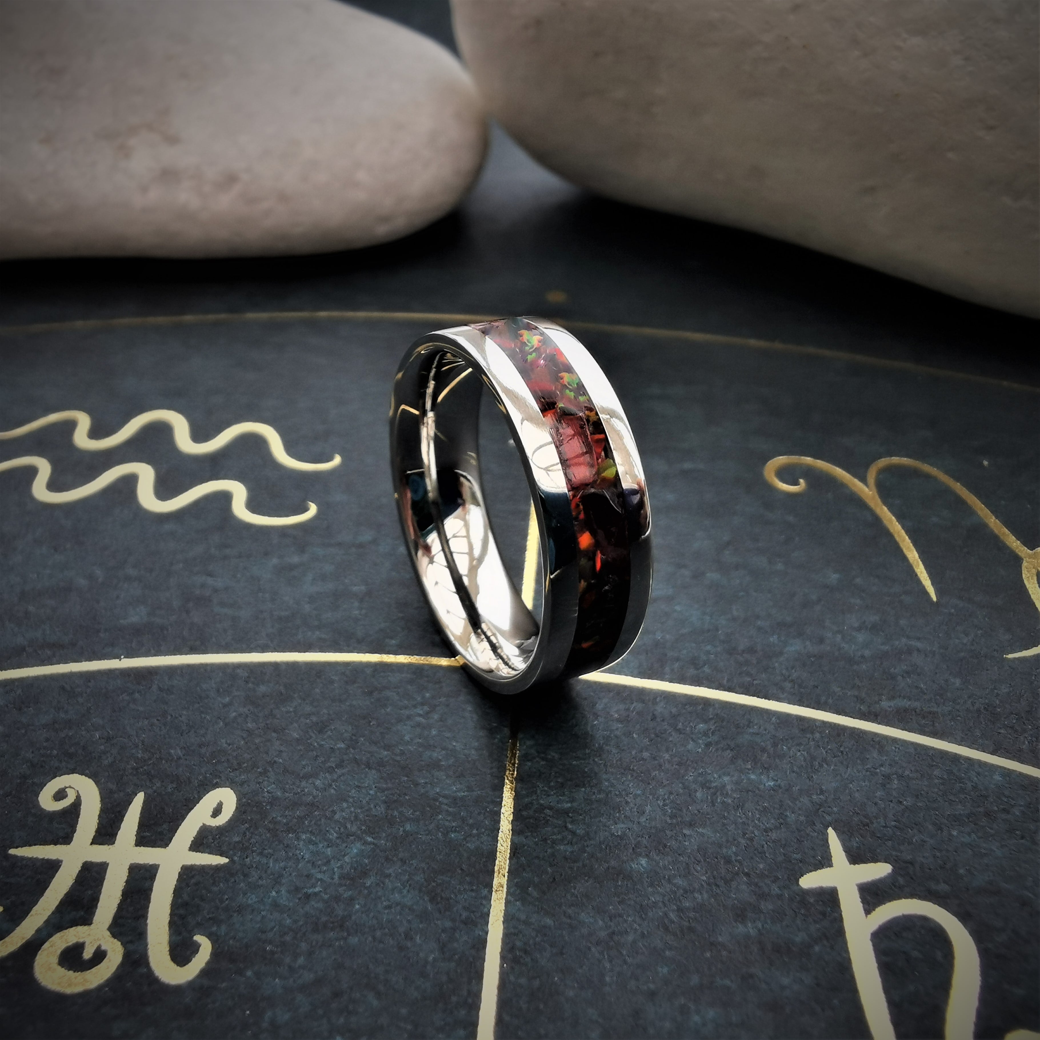 Garnet Ring Front