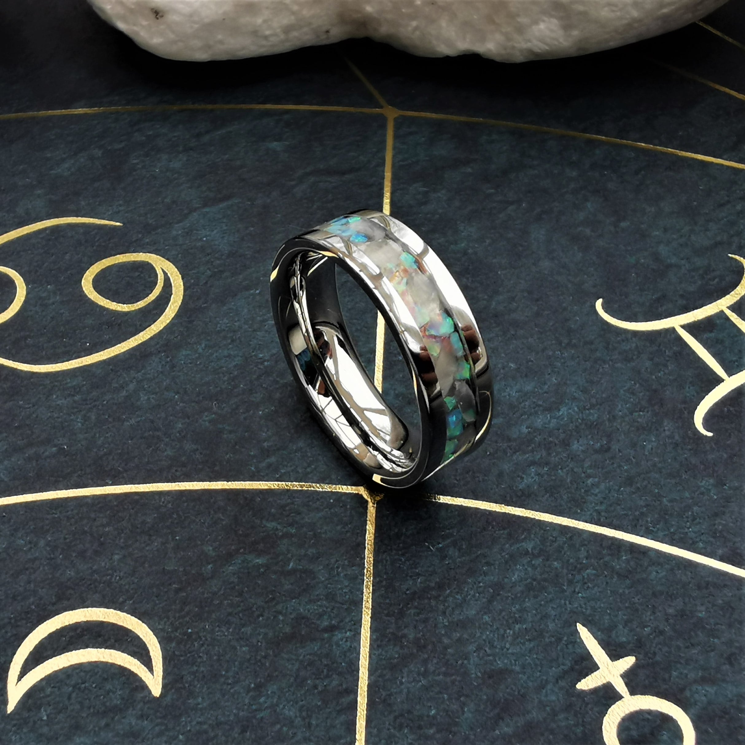 Moonstone Ring Front