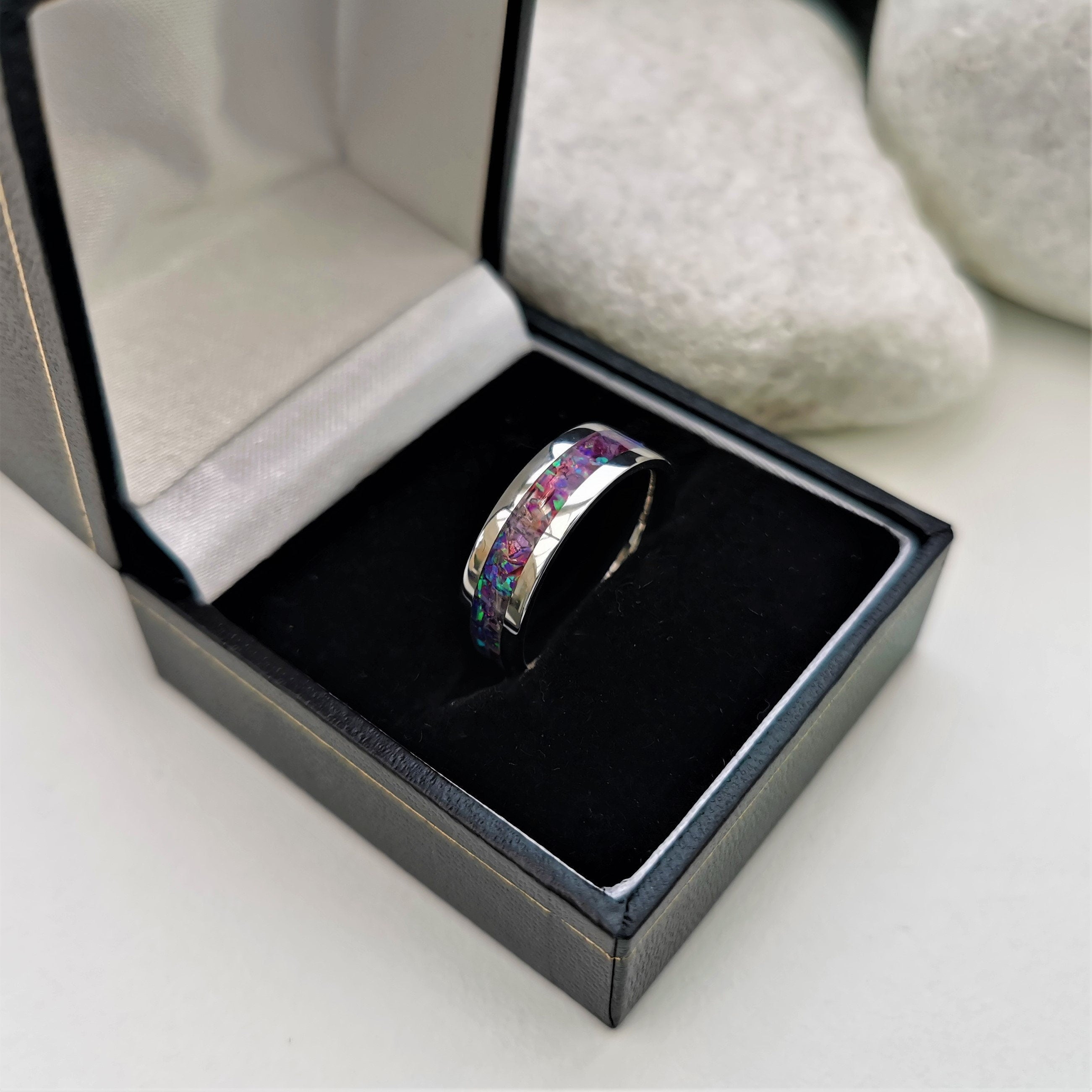February Birthstone Ring Boxed