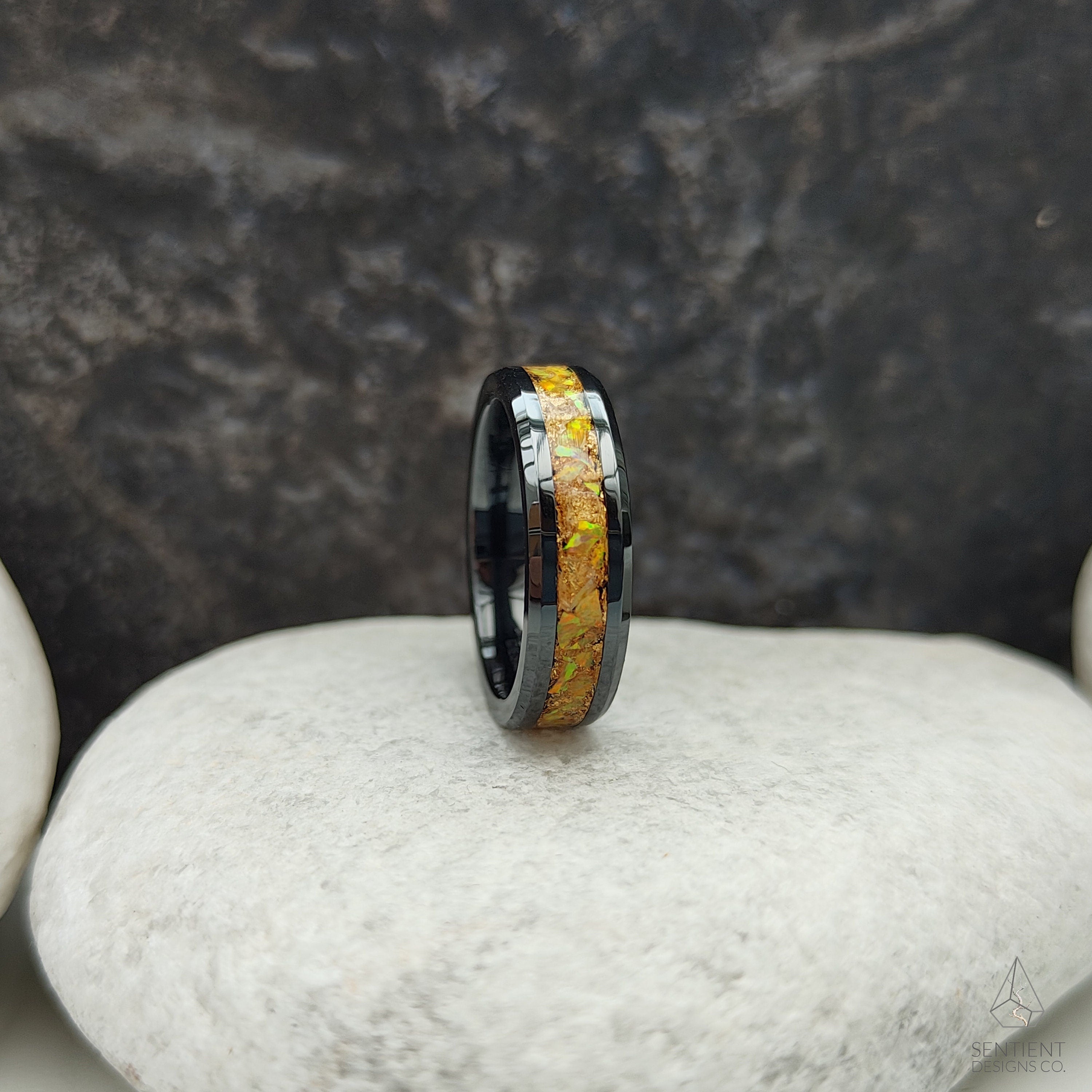 Citrine November birthstone ring medium