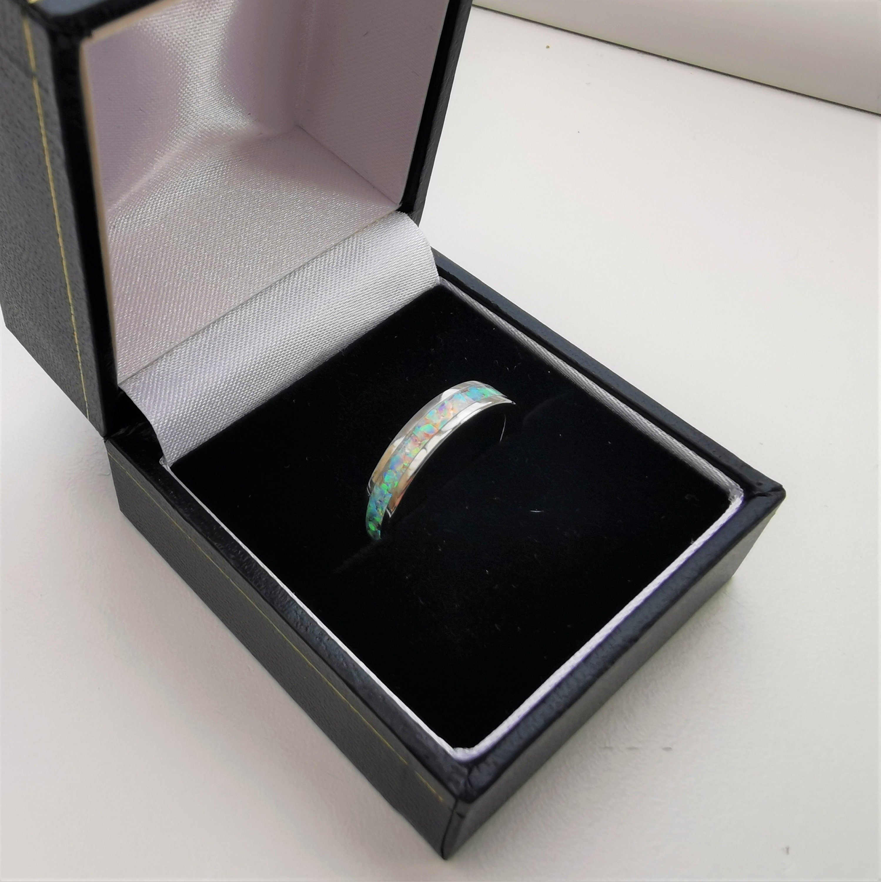 Pastel Opal Ring Boxed