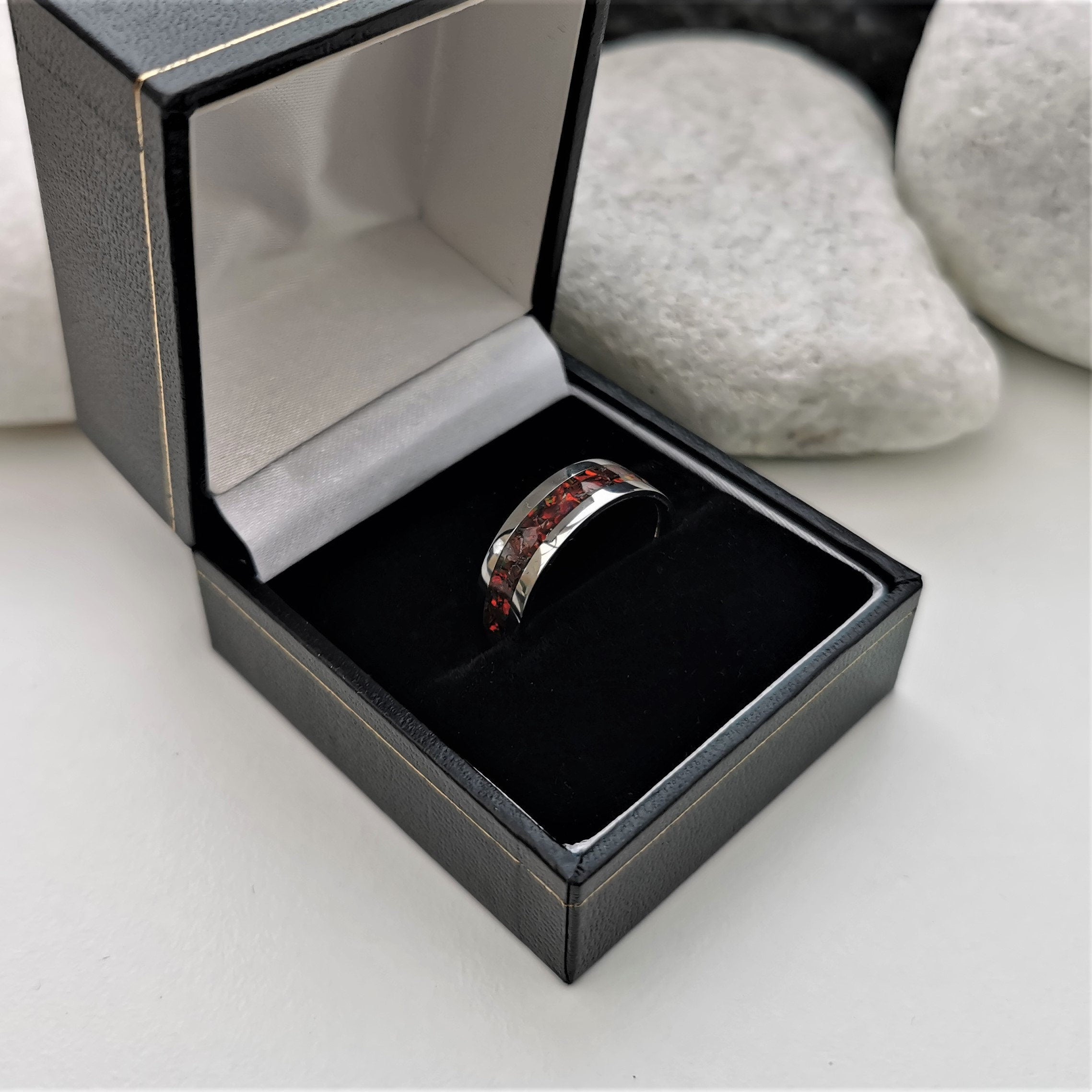 January Birthstone Ring Boxed