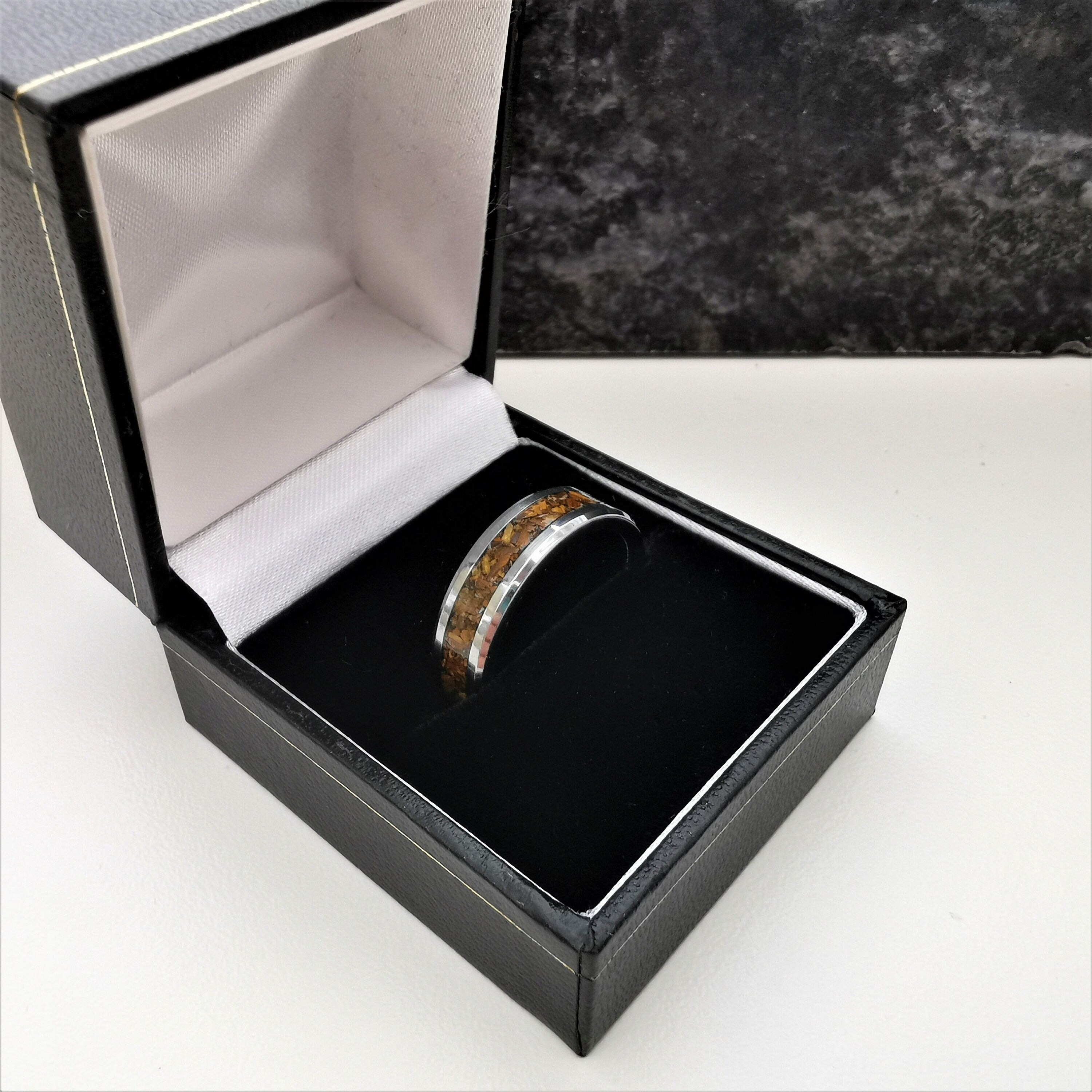 Tigers Eye Ring Boxed